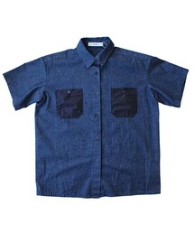 LEONIAS | LEONIAS デニム半そでシャツ(シャツ/ブラウス)