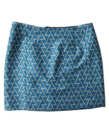 NINE | NINE　幾何学ジャガードミニスカート(スカート)