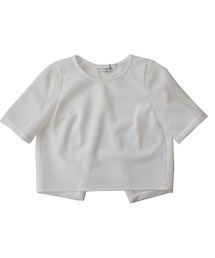 NINE | NINE　スポンジメッシュトップス(Tシャツ/カットソー)