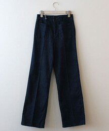 脚長　バギーパンツ(デニムパンツ)