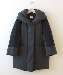 NINE | NINE ヘリンボーンツイードダウン(その他アウター)