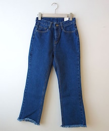 Lovel カットオフデニム細身(デニムパンツ)