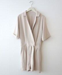 ショートパンツオールインワン(つなぎ/オールインワン)