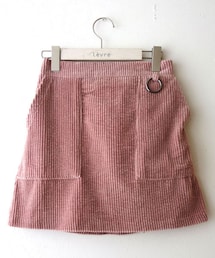 コーデュロイミニスカート(スカート)