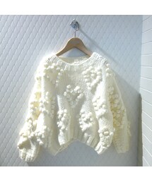 ぽんぽん付きニット(ニット/セーター)