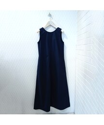 Aラインコットンワンピース(ワンピース)
