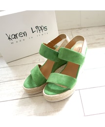 KAREN LIPPS  | karen lipps ウエッジソールサンダル(サンダル)