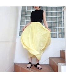Portcros | portcros　サテンソフトプリーツスカート(スカート)