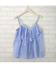 L'altro ストライプキャミソール(キャミソール)