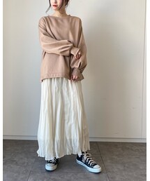 ❤︎ アウターなしスタイル ❤︎ | スカート
