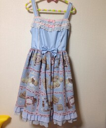 Angelic Pretty | Cream Cookie Collection切替ジャンパースカート(ワンピース)