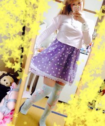 Angelic Pretty | Promenade de Parisオーバーニー (ソックス/靴下)