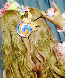 Angelic Pretty | きらめきstarワッペンクリップ(バレッタ/ヘアクリップ)