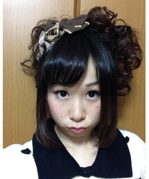 Angelic Pretty | Melty Ribbon Chocolateリボンコーム(その他ヘアアクセサリー)
