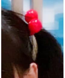 雑貨屋さんで | ヘアゴム