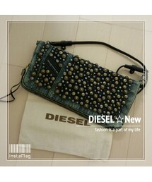 DIESEL | スタッズが可愛いクラッチ♡(クラッチバッグ)