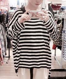 H&M | ホーダーニットワンピ
(ニット/セーター)