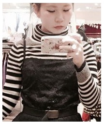 used | ボーダータートルネック

(ニット/セーター)