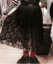 used | 総レーススカート(スカート)