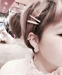 me% | ボンボンピアス(ピアス（両耳用）)