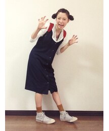 前開きワンピース(ワンピース)