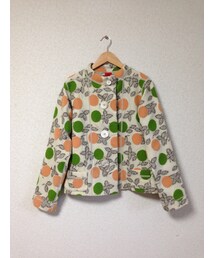 no brand | ドット柄ショートコート(その他アウター)