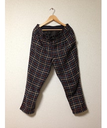 チェックウールパンク(その他パンツ)