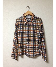 昭和レトロ チェックシャツ(シャツ/ブラウス)