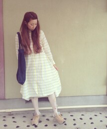 bulle de savon | シャツワンピース