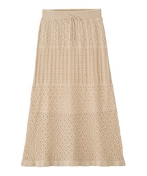 GU | 透かし編みニットスカート(スカート)