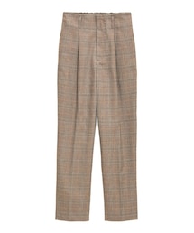 GU | チェックタックテーパードパンツ(パンツ)