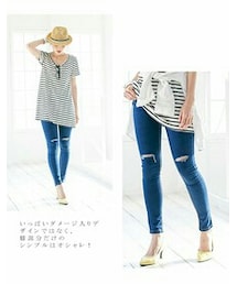 rioty | 楽天市場(rioty)(デニムパンツ)