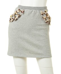 nina mew | リボンスウェットスカート(スカート)