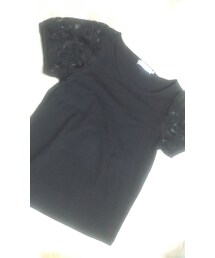 AG by aquagirl | 袖レースカットソー(Tシャツ/カットソー)