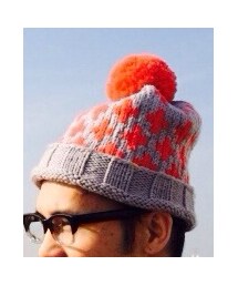 TOMORROWLAND  | ボンボンニット帽(ニットキャップ/ビーニー)