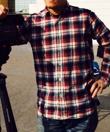 チェックのネルシャツ(シャツ/ブラウス)