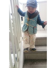 DENIM DUNGAREE | パンツ