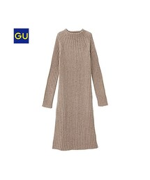 GU | リブニットミディワンピース(ワンピース)