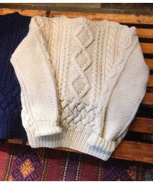 JOURNAL STANDARD J.S HOMESTEAD | J.S Homestead / シェットランドアランハンドニット(ニット/セーター)