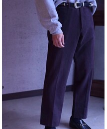 HERMES | OLD HERMES Cotton Cashmere Pants(スラックス)
