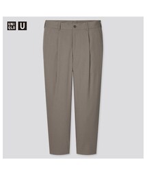 UNIQLO | リラックスフィットテーパードパンツ KHAKI 79(スラックス)