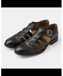 GU | リアルレザーグルカサンダル(サンダル)