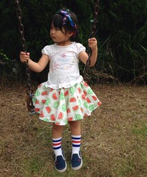 スイカ柄スカート(スカート)