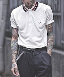 FRED PERRY | 米白色polo衫(ポロシャツ)
