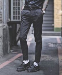 TOPMAN | Skinny格紋西裝褲(その他パンツ)