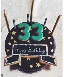 旦那さんへのbirthday cake♡ | その他