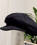 NEW YORK HATCO. | 黒い帽子(報童帽)