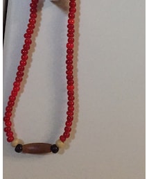 不明 | 赤いネックレス(ネックレス)
