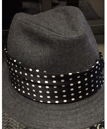 OVERRIDE | グレーのハット(ハット)