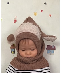 ひつじニット帽🐏 | ニットキャップ/ビーニー